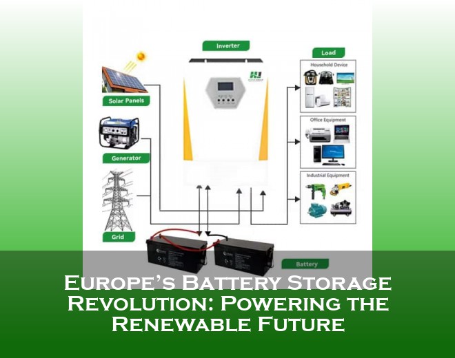 Europe’s Battery Storage Revolution: Powering the Renewable Future